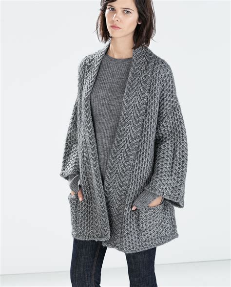 This story was originally published at an earlier date and has since been updated. . Zara cardigan